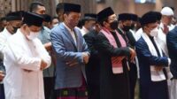 Presiden Jokowi Tunaikan Salat Iduladha 1443 H di Masjid Istiqlal