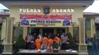 Polres Asahan Gandeng Dandim 0208/AS Gerebek Lokasi Judi Tembak Ikan di Kab.Asahan.