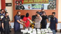Polres Jakpus Gagalkan Pengedaran 22 Kg Sabu dengan Sandi Burung Terbang