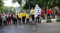 Dandim HSS Dikibarkan Bendera Start Tour De LOKSADO 2022