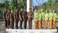 Upacara Peringatan Hari Bhakti Adhyaksa (HBA) ke-62 Kajari Barru berlangsung Khidmat