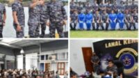 Wadan Lantamal VI Dampingi Kunker Pangkoarmada II Beserta Ibu Ketua Jalasenastri Armada II di Lanal Kendari