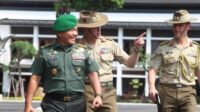 Sambutan Hangat Jenderal Dudung dalam Kunjungan Kehormatan Kepala Staf AD Australia