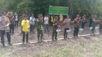 Polsek Air Joman Polres Asahan Hadiri Penanaman Hutan Mangrove Kodim 0208/AS Semester I Ta 2022