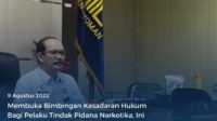 Membuka Bimbingan Kesadaran Hukum Bagi Pelaku Tindak Pidana Narkotika, Ini Pesan KAKANWIL Kemenkumham Aceh