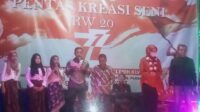 Pentas Kreasi Seni HUT RI ke-77 ,Rw 20, Desa Cilame, Kab.Bandung Barat di Hadiri Camat Ngamprah di Dampingi Kepala Desa Cilame,Kab. Bandung Barat .