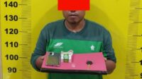 Pria Warga Desa Aek Ger Ger Sidodadi Ditahan Satres Narkoba Polres Asahan