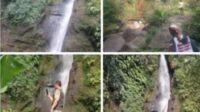 Dinas Pariwisata dan Kepala Desa Mekarjaya,Bandung Barat tinjau langsung Lokasi Pariwisata Air Terjun Curug Buntung