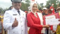 Desa Cilame Gelar Upacara Peringatan Hari Kemerdekaan HUT RI ke-77 DI Lapangan Kapota Yuda, Desa Cilame, Kec. Ngamprah, Kab. Bandung Barat.