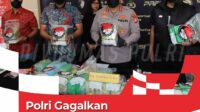 Polri Gagalkan Peredaran 44 Kg Sabu Jaringan Internasional