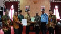 Kemenkumham Aceh Terima Hibah tanah dari Pemerintah Kab. Bireuen untuk Relokasi Lapas Kelas IIB Bireuen.
