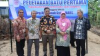 Sekda Abustan Wakili Bupati Barru  Peletakan Batu Pertama BLK Komunitas Teknik Pengelasan Muhammadiyah Kampung Baru