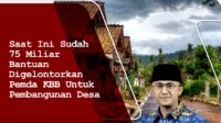 Hengky Kurniawan : Desa-desa di Kab.Bandung Barat Harus Semakin Maju, 75 Miliar Bantuan Keuangan telah di Gelontorkan.