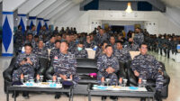 Pangkoarmada II dan Personel Lantamal VI Makassar Gelar Nonton Bareng Episode Perdana Sinetron Bintang Samudera