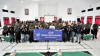 Prajurit dan PNS Korem 071/Wijayakusuma Terima Sosialisasi Perjanjian Kerjasama Antara TNI AD dengan Bank BRI Purwokerto