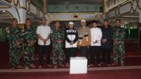 Danyon Raider 301/PKS Sambangi Masjid Al-Mujahidin Mulia, Serahkan Sumbangan & Bantuan bagi Jama’ah.