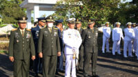 Danlantamal VI Hadiri Ziarah Nasional HUT TNI Ke 77 di TMP Panaikang