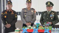 Kapolres Pasangkayu Berikan Ucapan Hut TNI ke 77 kepada Dandim 1427/Pasangkayu.