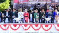 Danlantamal VI Makassar Hadiri HUT Ke-77 TNI Tahun 2022 di Lapangan Karebosi Makassar