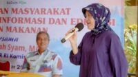 Sosialisasi Hasnah Syam tentang Pilih Makanan & Obat yang Tepat Melalui KIE hadirkan BBPOM Makassar