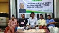 Anggota DPRD Rusdi Laksanakan Reses Masa sidang TK.I DPRD Barru di Dusun Lamarua Kelurahan Coppo