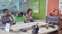 Talkshow di Radio RRI Pontianak Rekrutmen Proaktif Bintara Polri Tahun 2023