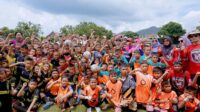 Turnamen Liga Anak Nusantara Regional dilapangan Mallawa Palanro Resmi Dibuka Bupati Barru