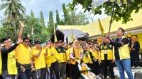 Semarak HUT Golkar ke-58 dengan Senam dan Jalan Sehat Bersama Masyarakat Barru