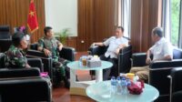 DANLANTAMAL VI Courtesy Call (CC) ke KABINDA Sulsel