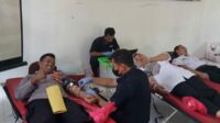 Kabid Humas Polda Jabar : Polisi Giat Donor Darah Rutin PMI Kabupaten dan Kecamatan