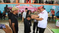 Kapolres Metro Bekasi Kota bersama Plt Walikota Bekasi dan Dandim 0506/Bekasi gelar Pertandingan Pencak Silat Kapolres Cup di Stadion Chandrabhaga Kota Bekasi