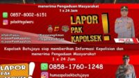 Tingkatkan Pelayanan, Jajaran Polsek di Polres Karawang Buat Flyer Call Center Lapor Pak Kapolsek