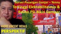 Survei Pasangan Ganjar – Yenny Tertinggi Elektabilitasnya & Baliho PSI Bikin Gempar