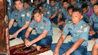 Awali Rutinitas Bulanan, Lantamal VI Makassar Laksanakan Doa Bersama