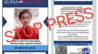 Surat Terbuka untuk  Para Kepala Dinas/ Humas Instansi/ Jajaran Polsek- Polres- Polda- Mabes Polri Perihal Stop Press Jurnalis