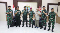 Danlantamal VI Makassar Terima Kunjungan Kerja Tim Setjen Wantannas RI