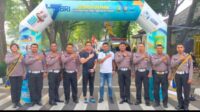 Tingkatkan Kualitas Pelayanan Publik, Polres Metro Tangerang Kota selenggarakan Pelayanan Publik Terpadu di Car Free Day Tangerang.