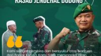 Terima Kasih Bantuan dari Bapak KASAD Jenderal Dudung, Terima Kasih TNI AD