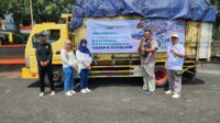 Tim Kemanusian PT Tiran Indonesia Serahkan Bantuan Logistik pada Korban Gempa Cianjur