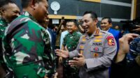 Bentuk Sinergitas TNI-Polri! Kapolri Dampingi Laksamana Yudo Margono Fit and Proper Test