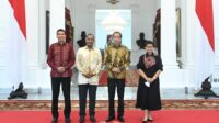 Presiden Jokowi Terima Menteri Luar Negeri Malaysia di Istana Merdeka