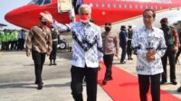 Presiden Tiba di Semarang Hadiri Peringatan HUT Ke-77 PGRI