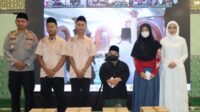 Khotmil Qur’an 30 Jus Serentak se- Polda Metro Jaya, Polrestro Tangerang Kota Santuni 30 Yatim