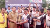 Suardi Saleh secara Resmi Menutup Turnamen Sepak Bola Bupati Cup Tahun 2022 di Lapangan Sumpang Binangae Barru