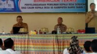 Sekda Abustan Membuka Acara Bimtek Para Cakades Seluruh Kab, Barru