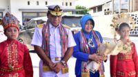 Penyambutan Kunker Wakasal di Sulawesi Tenggara