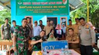 Dandim 0509 Bekasi Resmikan Penyerahan Rutilahu Program Kepala Staf  TNI AD di Desa Kertajaya