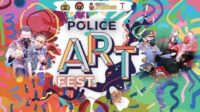 Kepolisian Republik Indonesia (Polri) Menggelar POLICE ART FESTIVAL 2022.