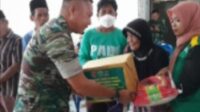 Serbuan Terotorial Penguatan Kemanunggalan TNI dan Rakyat Kerjasama Baznas Barru