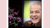 Nama Gubernur Jateng, diabadikan jadi Nama Bunga Anggrek, yakni Dendrobium Ganjar Pranowo
